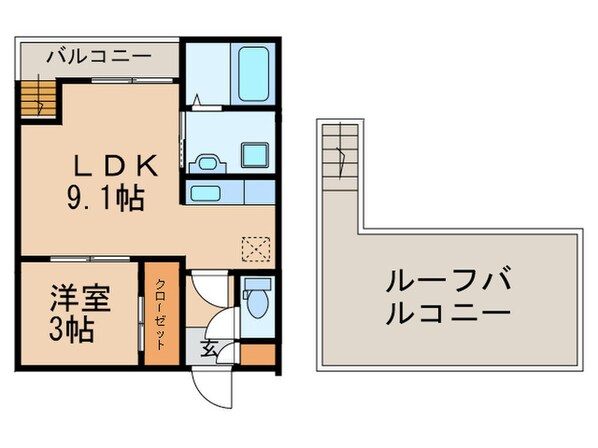 GRANDTIC COPAIN本山の物件間取画像